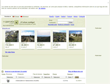 Tablet Screenshot of miparcela.com