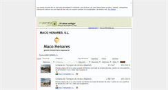 Desktop Screenshot of macohenaressl.miparcela.com