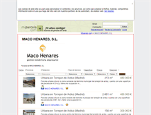 Tablet Screenshot of macohenaressl.miparcela.com