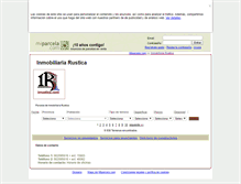 Tablet Screenshot of inmobiliariarustica.miparcela.com