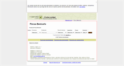 Desktop Screenshot of fincasbenicarlo.miparcela.com