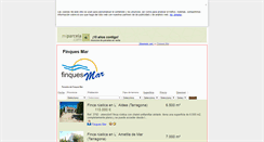 Desktop Screenshot of finquesmar.miparcela.com