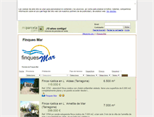 Tablet Screenshot of finquesmar.miparcela.com